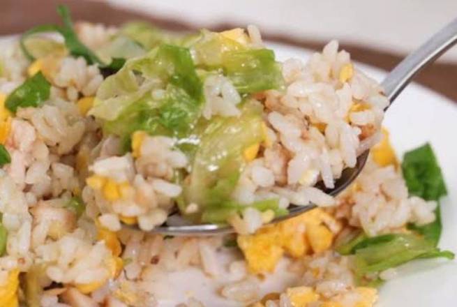 Chinese Style Fried Rice with Chicken and Salted Fish(I)咸鱼鸡粒炒饭